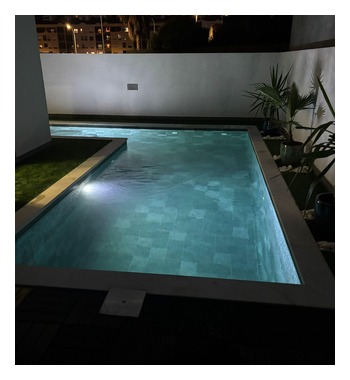 Piscina de construção moderna PoolConstroi