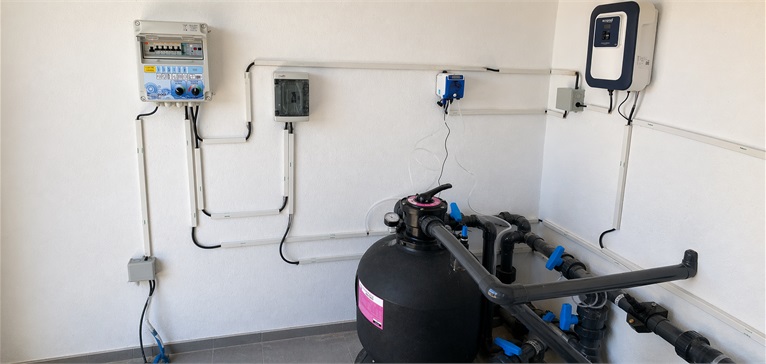 Equipamentos e automação PoolConstroi
